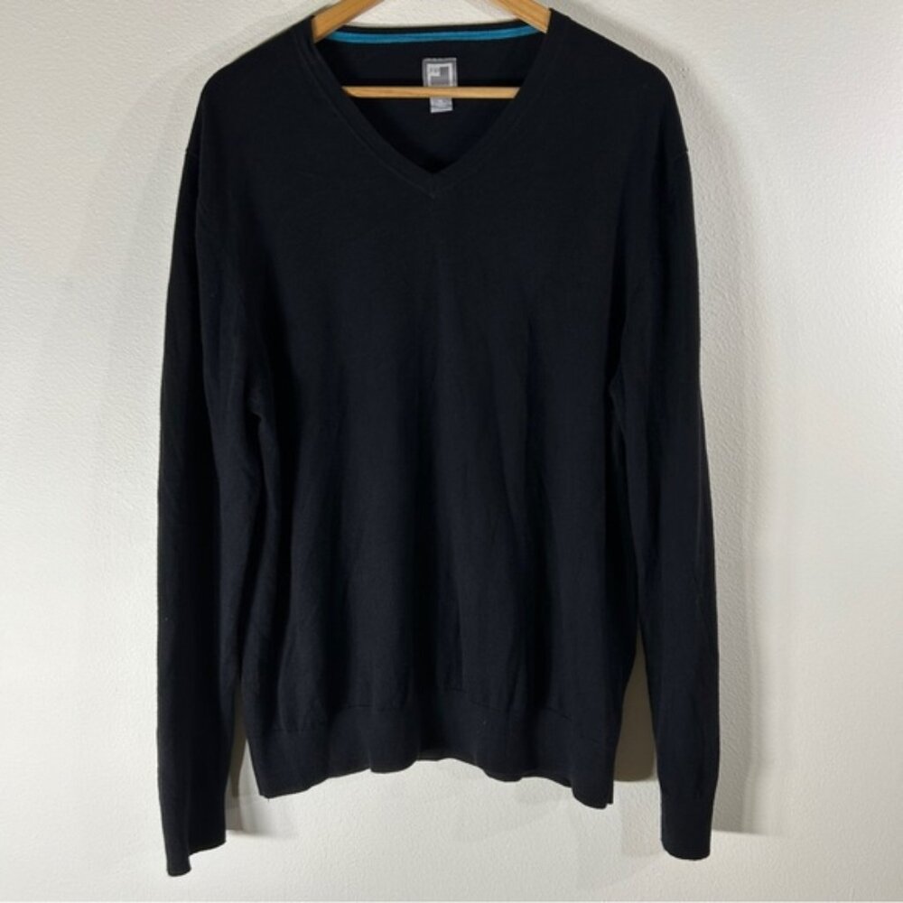 JcPenney Men’s Cotton Cashmere Blend V-neck Sweater. Size XL